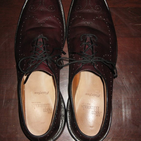 Allen Edmonds Fairfax 10.5 AA Medallion Oxford